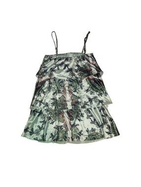 Pretty Little Thing Paisley Tiered Mini Dress